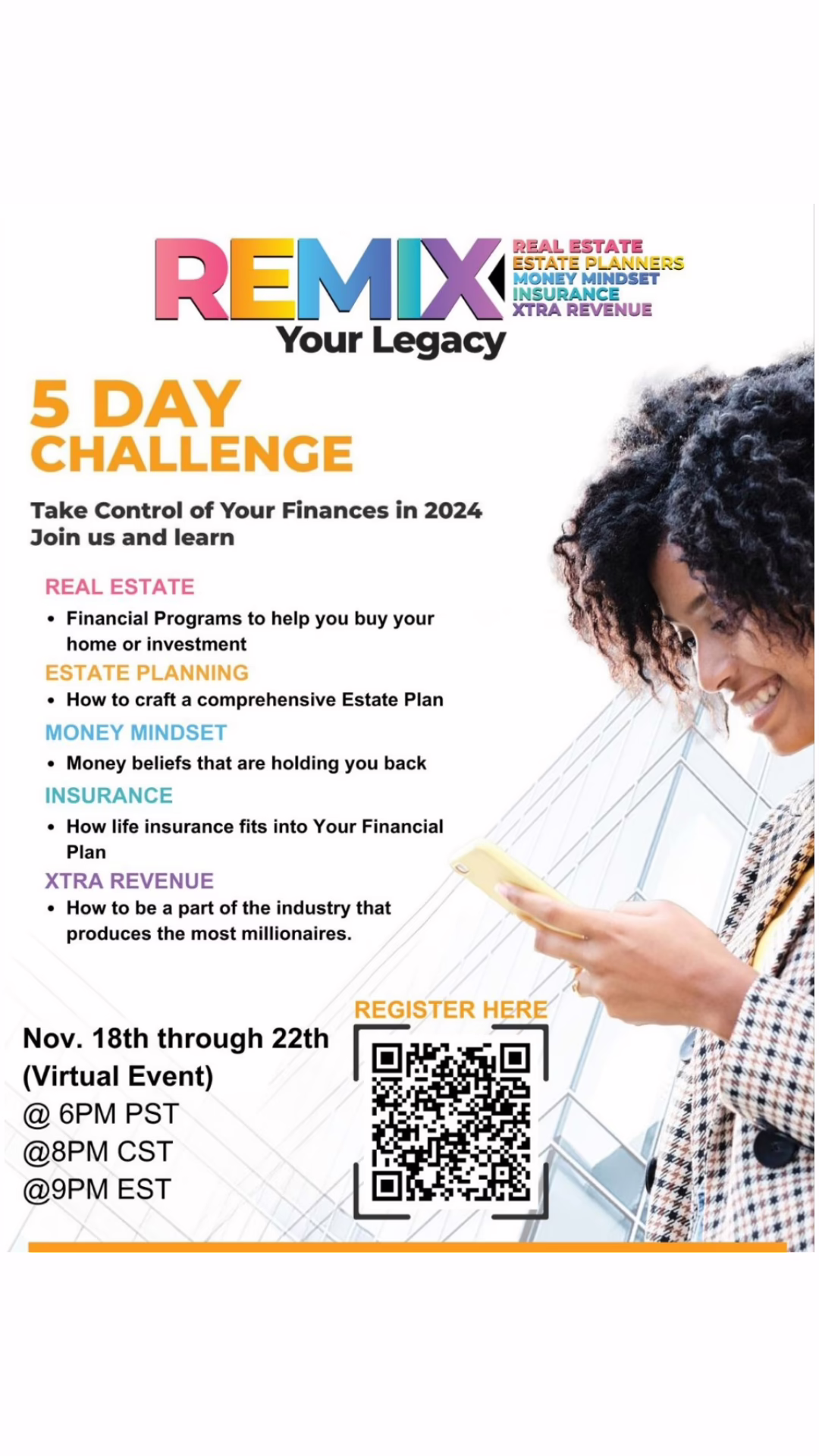 REMIX YOUR LEGACY 5 DAY CHALLENGE